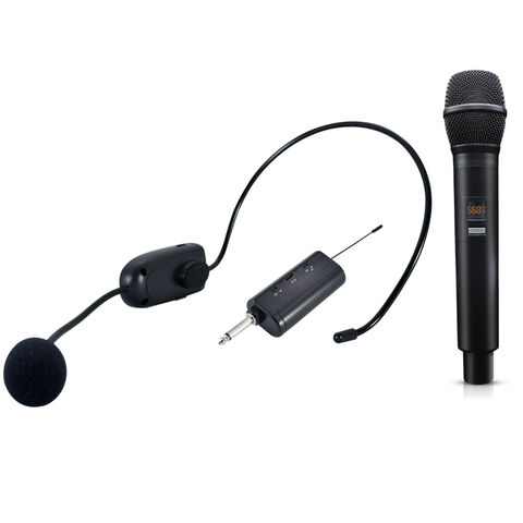 Achetez en gros Ensemble De Microphones Sans Fil Bluetooth Double à Piles,  Comprend 2 Micro émetteur Portatif, Récepteur Rechargeable Chine et Microphone  Sans Fil à 14 USD