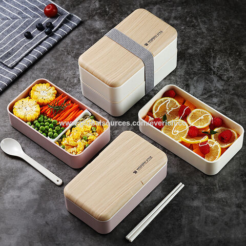 Buy Wholesale China Reusable 3-compartment Plastic Divided Food Storage  Container Boxes Lunch Box & Lunch Box at USD 0.35