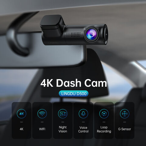 Buy Wholesale China Azdome D500 4k Dash Cam 0.96 Screen With Wifi English  Voice Control Super Night Vision & Dash Cam at USD 25