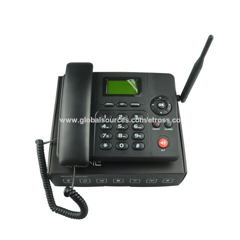 6688 3G GSM teléfono inalámbrico con 1 tarjeta SIM - China 3G GSM Fwp, 4G  Fwp