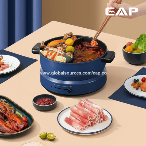 Buy Wholesale China Eap Multifunctional Electric Griddle Skillet Nonstick  Baking Maker With Interchangeable Plate & Electric Grill And Hot Pot at USD  5