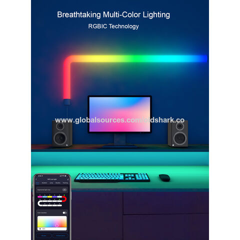 RGB IC Led Lights, Smart Firework Led Lights, RGB IC Dream Color Fireworks  LED Lights For Bedroom, Rainbow Color USB App Control LED Light Strip With
