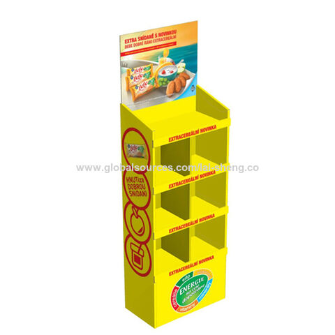 Store Retail Cardboard Paper Toys Wrapping Storage Paper Banner Advertising  Floor Packing Display Rack Stand - China Retail Display and Pallet Display  price