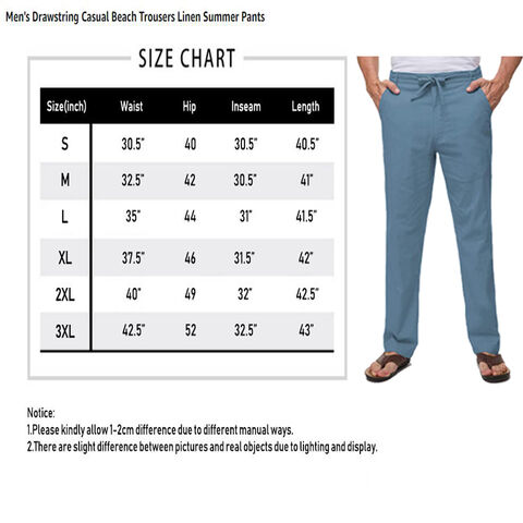 Buy RONGKAI Mens Linen Pants Drawstring Casual Cotton Summer Beach Trousers  Online at desertcartINDIA