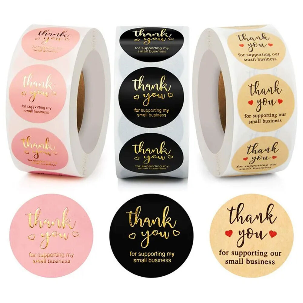 Buy Wholesale China Low Moq Make Your Own Thank You Sticker Small ...