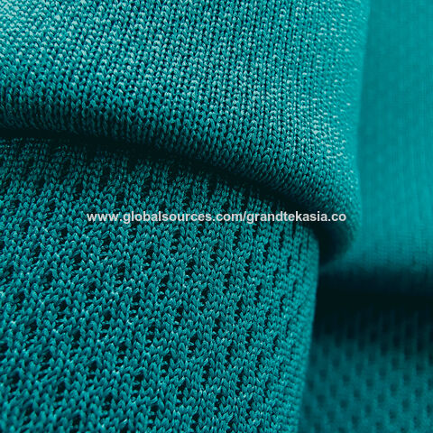 Buy Wholesale Taiwan Polo Double Knit Polyester Fabric, Made Of 100%  Polyester, Wicking & Polo Knits Polyester Wicking Fabric at USD 2.47