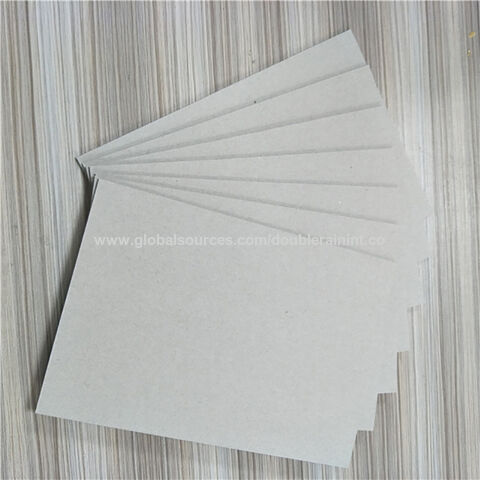 Buy Wholesale China Grey Chipboard In Gray Color Eco-friendly Recycled  Unbleached & Recycled Unbleached Two Side Grey Chipboard at USD 460