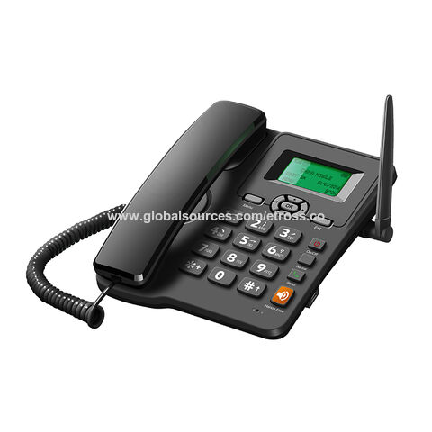 Téléphones portables par carte SIM 2g GSM téléphones sans fil  850/1900/900/1800MHz - Chine Téléphone de bureau GSM et téléphone de bureau  GSM prix