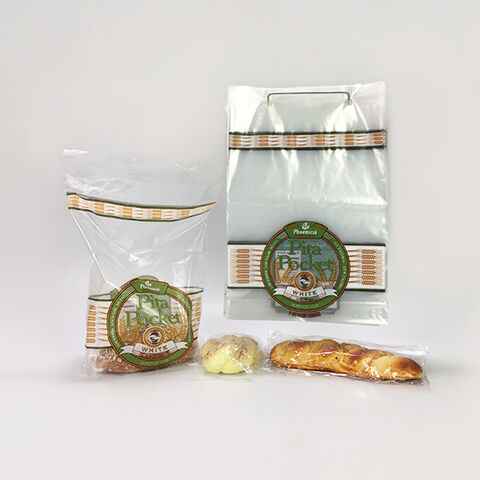 Micro Perforated Bread Bags, Wicket Dispenser