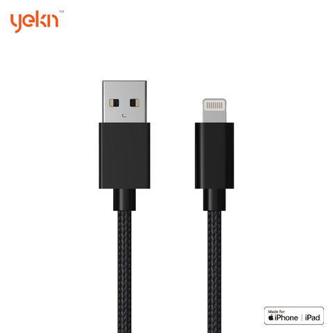 USB foudre Câble de données 3M Nylon Tressé iPhone Chargeur