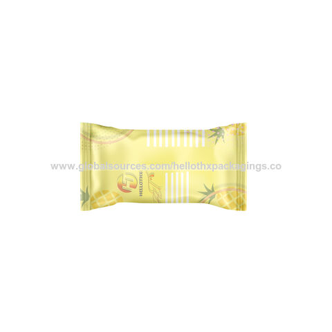 Bolsa de embalaje de plástico publicitaria personalizada para alimentos, bolsa de dulces, bolsa pulverizadora