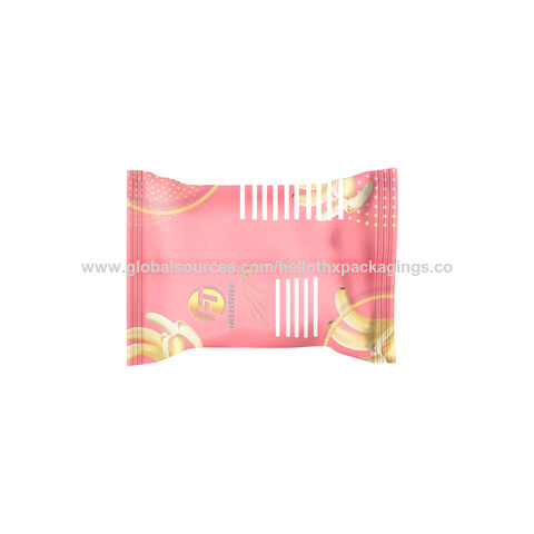 Bolsa de embalaje de plástico publicitaria personalizada para alimentos, bolsa de dulces, bolsa pulverizadora
