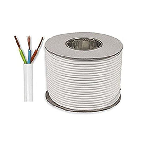 alambre flexible de 3core 2.5m m con el PVC aislado y el cable multifilar  del conductor de cobre de la chaqueta