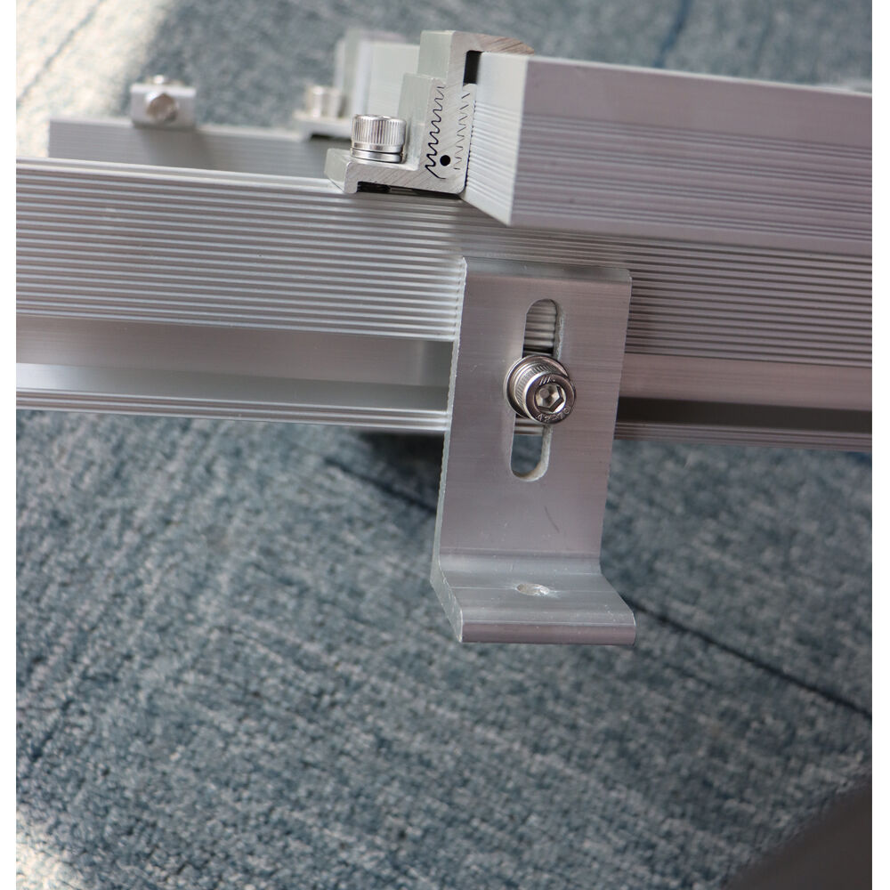 Solar Panel Mounting Braket Kit System For Sloped Pitched Tin Roof ...