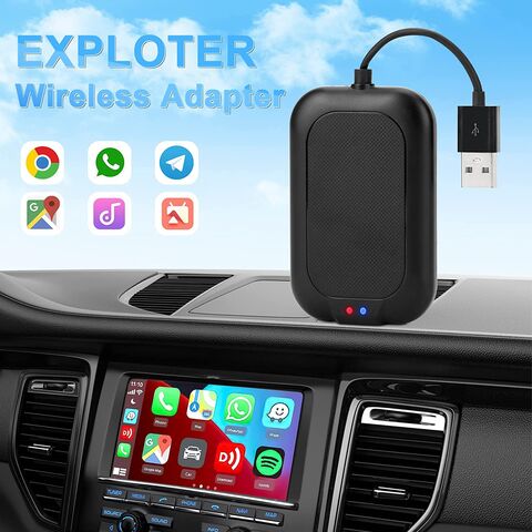 Adaptador automático inalámbrico Android para fábrica OEM con cable Android  Auto Cars Fácil instalación Plug & Play AA Cars- Auto Dongle para