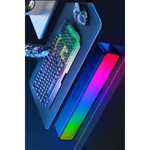 OEM + Vollbild-RGB-Beleuchtung + Drücken Sie die Taste, um den Beleuchtungsmodus zu wechseln + RGB-Bluetooth-Lautsprecher