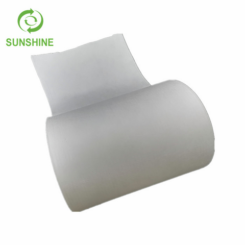 Paño de tela no tejida meltblown de color blanco de alta calidad para máscara