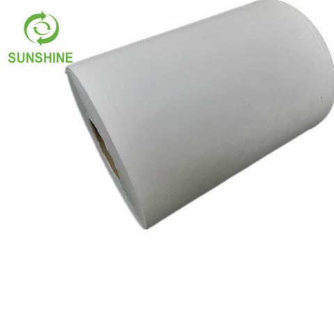 Paño de tela no tejida meltblown de color blanco de alta calidad para máscara