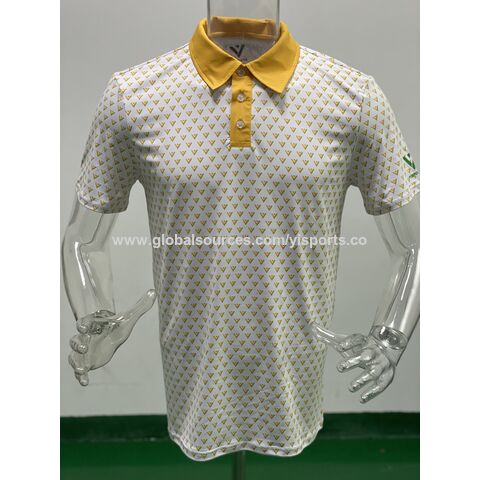Golfpolo aus atmungsaktivem Material - Atmungsaktives Sport-Poloshirt für Golf