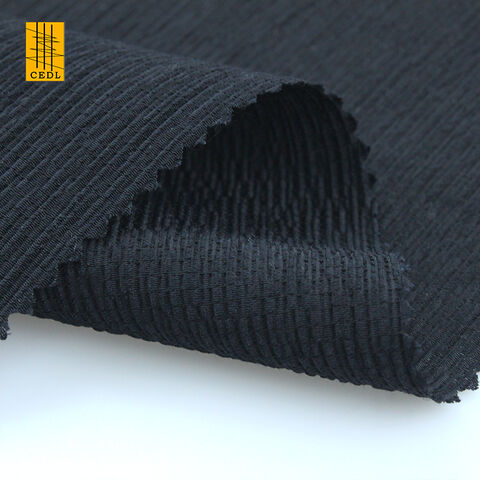 Tissu Crêpe Uni en Rayonne et Polyester de Haute Qualité pour Costumes et Manteaux pour Femmes - Tissu Mélangé de Polyester