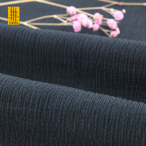 Tissu Crêpe Uni en Rayonne et Polyester de Haute Qualité pour Costumes et Manteaux pour Femmes - Tissu Mélangé de Polyester