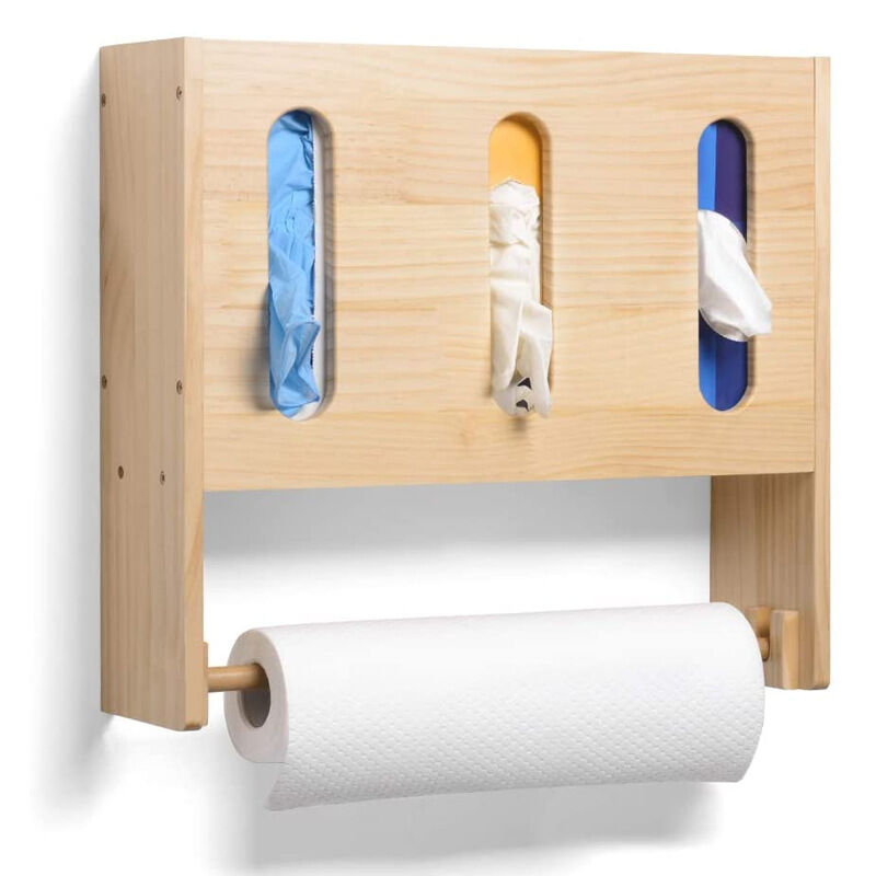 Porte-Papier Toilette Porte-Serviette En Papier En Bois