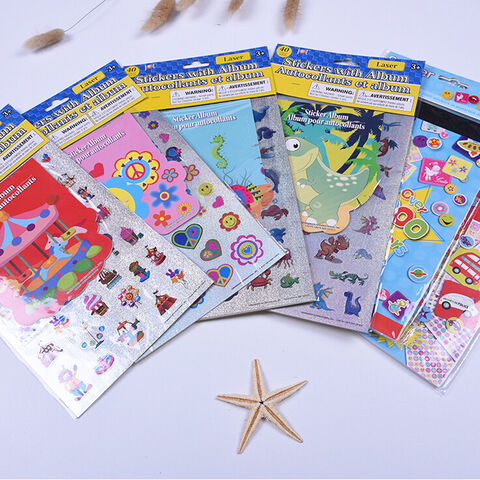 Buy Wholesale China Custom Print Reusable Children Activity Planner Sticker  Books For Kid & Sticker Book at USD 0.79