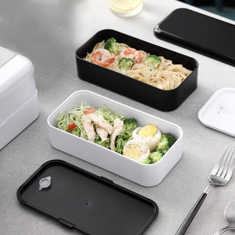 Buy Wholesale China Bento Box Pp Dual-tier Lunch Box Dishwasher