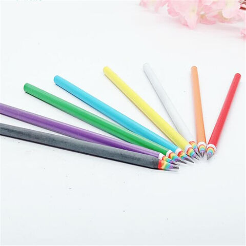 Plastic Rainbow Pencils, Plastic Stationery Pen