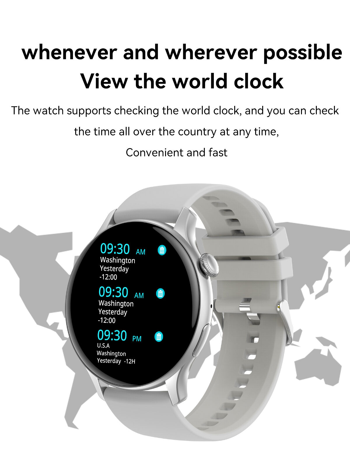 Buy Wholesale China Ip68 Waterproof Smart Watch Hk85 1.43inch Amoled ...