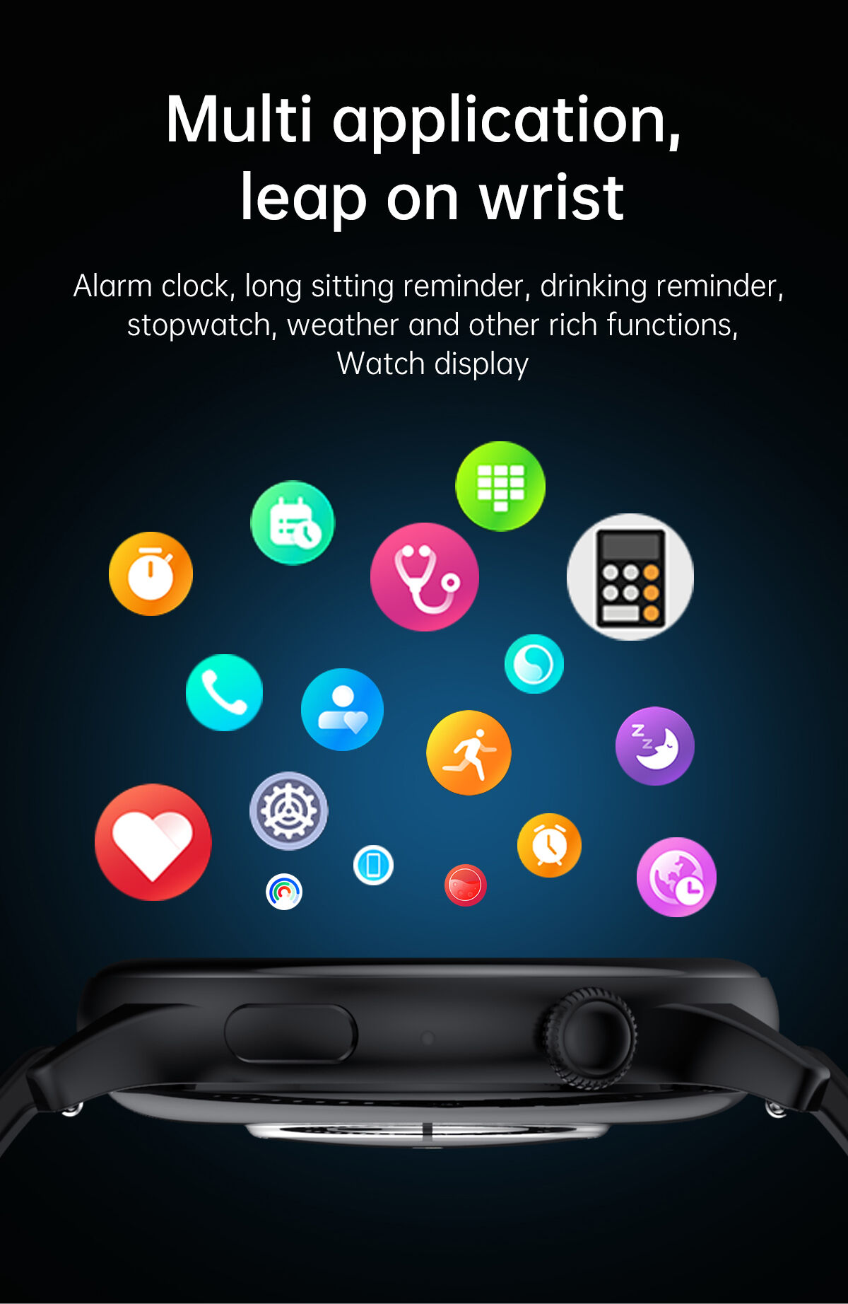Buy Wholesale China Ip68 Waterproof Smart Watch Hk85 1.43inch Amoled ...