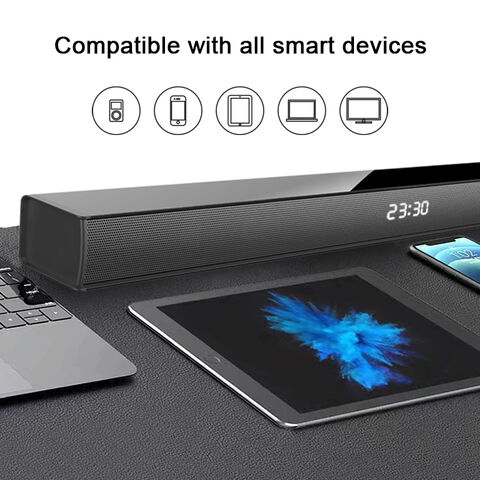 40w Tv Soundbar Hifi Haut-parleur Home Cinéma Barre de son Compatible  Bluetooth Haut-parleur Support Optique Hdmi-compatible pour Samsung Tv