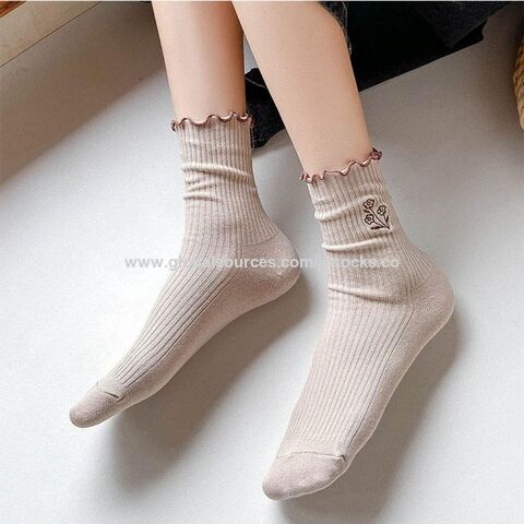 Calcetines de algodón con cinco dedos para hombre y niño, calcetín de  compresión de punto sólido