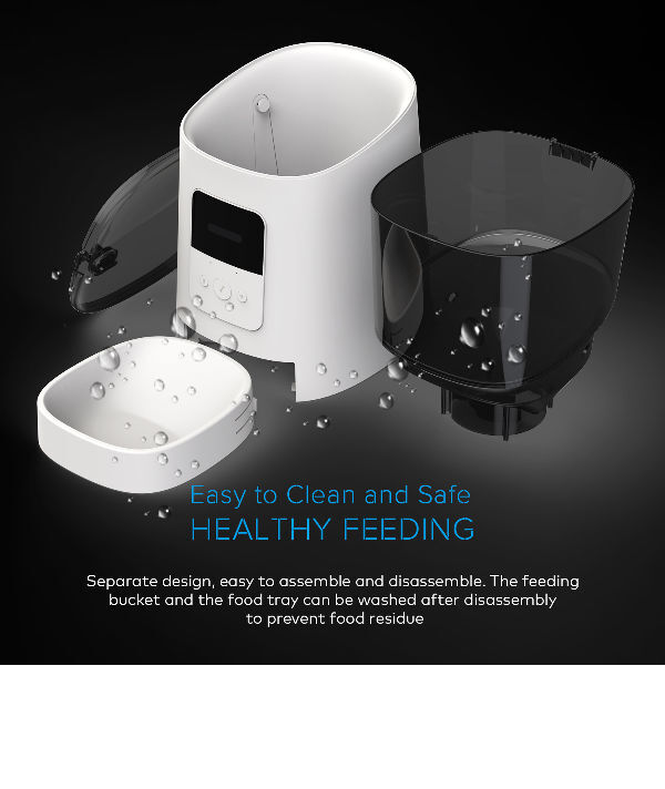 Buy Wholesale China Smart Pet Feeders, Camera Wifi Alexa Tuya Smart ... - Smart Feeder With Wi-Fi And Bluetooth For Advanced Health Monitoring
