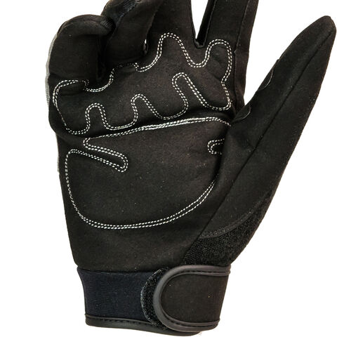 Leather Work Gloves with Reinforced Palm Safety Hands Protective Gloves  Unisex