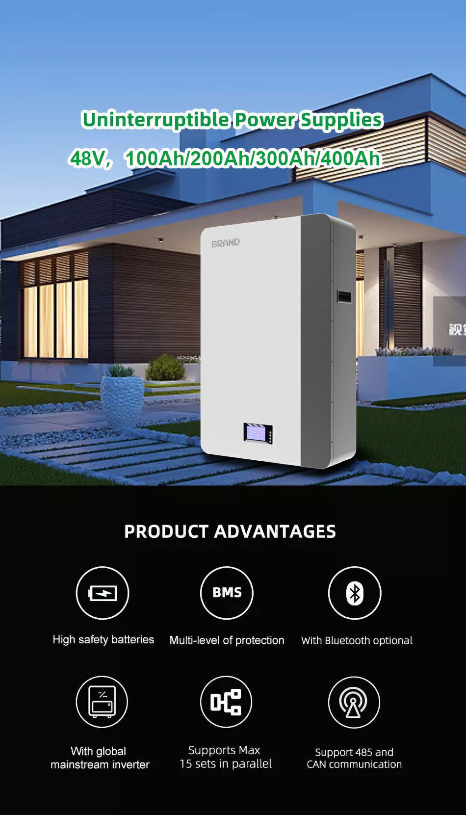 Buy Wholesale China 51.2v 100ah Lithium Battery For Residentail Energy ...