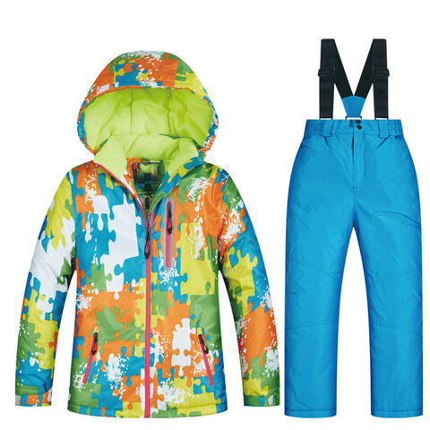 Ropa de nieve para mujer, conjunto de traje de esquí, deportes al aire  libre, ropa de snowboard, impermeable, transpirable, chaquetas y  pantalones