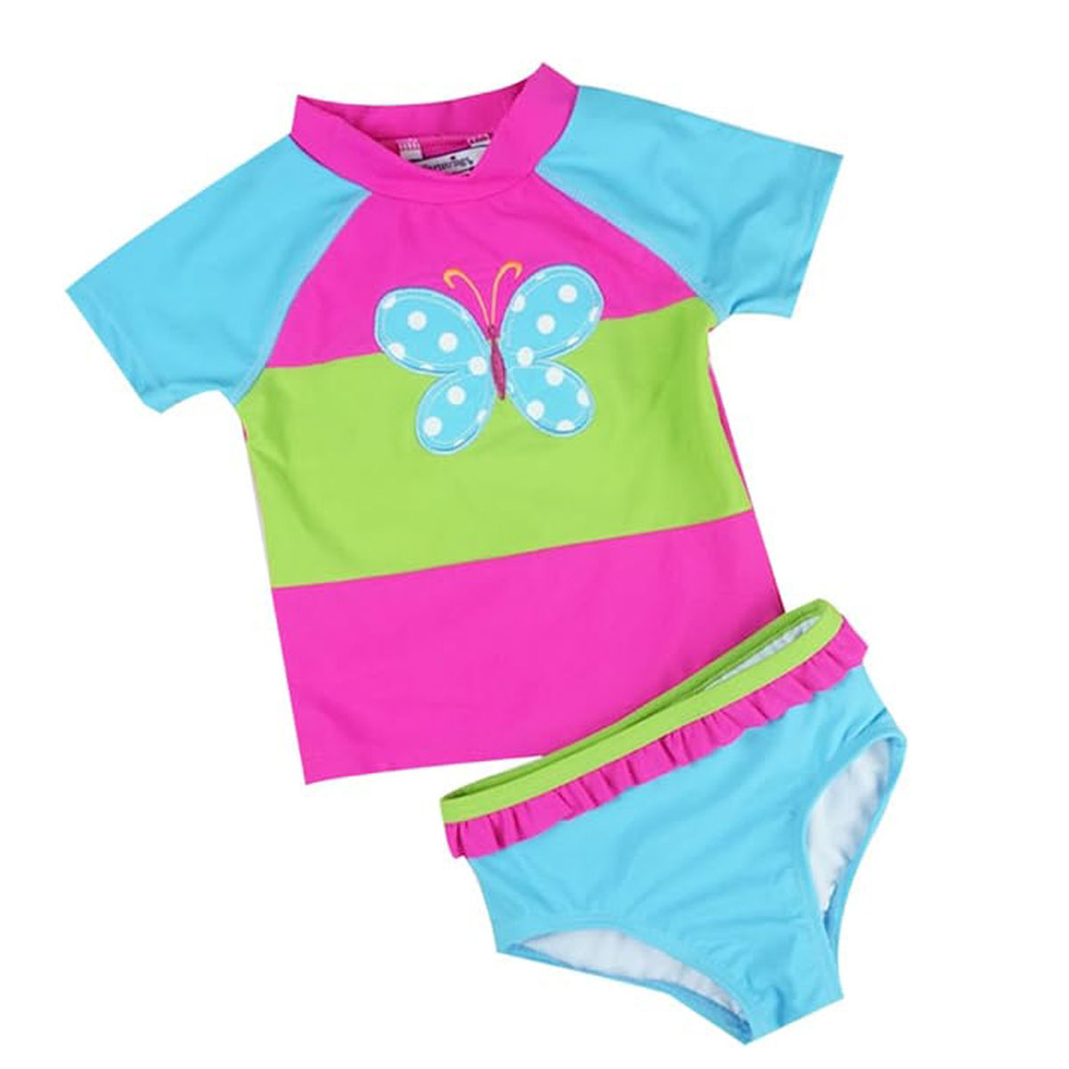 Buy Wholesale China Lrx Factory Children's Rashguards Girl Swimsuit Set