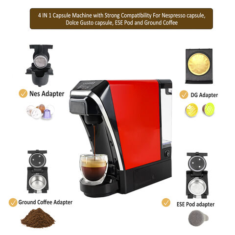 Compre 20bar 4 En 1 Multifuncional Cafetera Espresso y Cafetera de