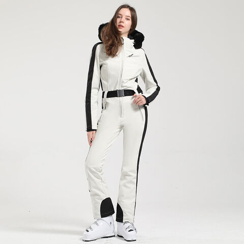 White Season Checkered One-piece Ski Wear Jumpsuit Windproof Breathable  Custom Women's Ski & Snow Wear - Expore China Wholesale Women's Ski Suit  and Ski Overall, Ski Jumpsuit, Skiing Suit