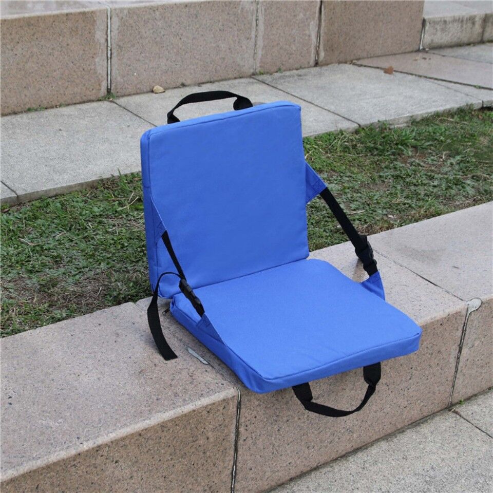 Buy Wholesale China Outdoor Foldable Chair Stadium Seats Cushion With  Backrest Memory Foam Stadium Cushions For Fishing Camping & Stadium Cushion  at USD 9.8