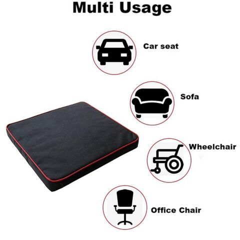 Buy Wholesale China Extra Large Chair Cushion Non-slip Bottom Wheelchair Seat  Cushion Carry Handle Memory Foam Wheelchair Cushion For Bedsore &  Wheelchair Chair Cushion at USD 4.9