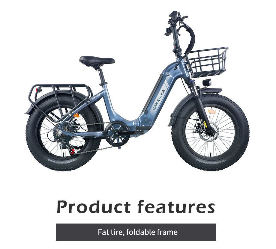 San eagle folding online bike