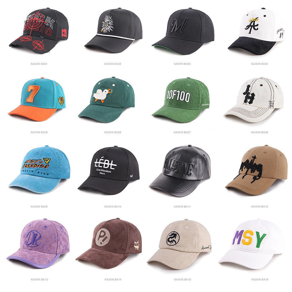 Custom Men High Quality 5 Panel Rubber Logo Performance Sport Dad