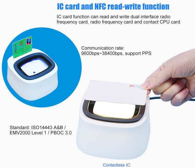 Buy Wholesale China Qr Code & Ic & Nfc Reader Multi-functional ...