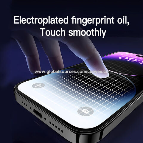Protection d'ecran pour iPhone X en verre trempe antichoc - Sans blister
