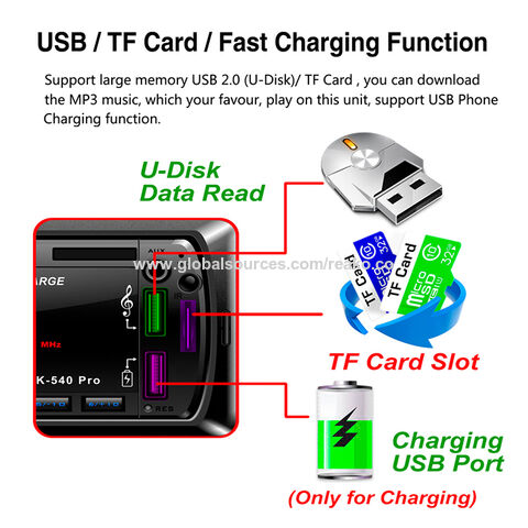 professional car tape mp3 player with