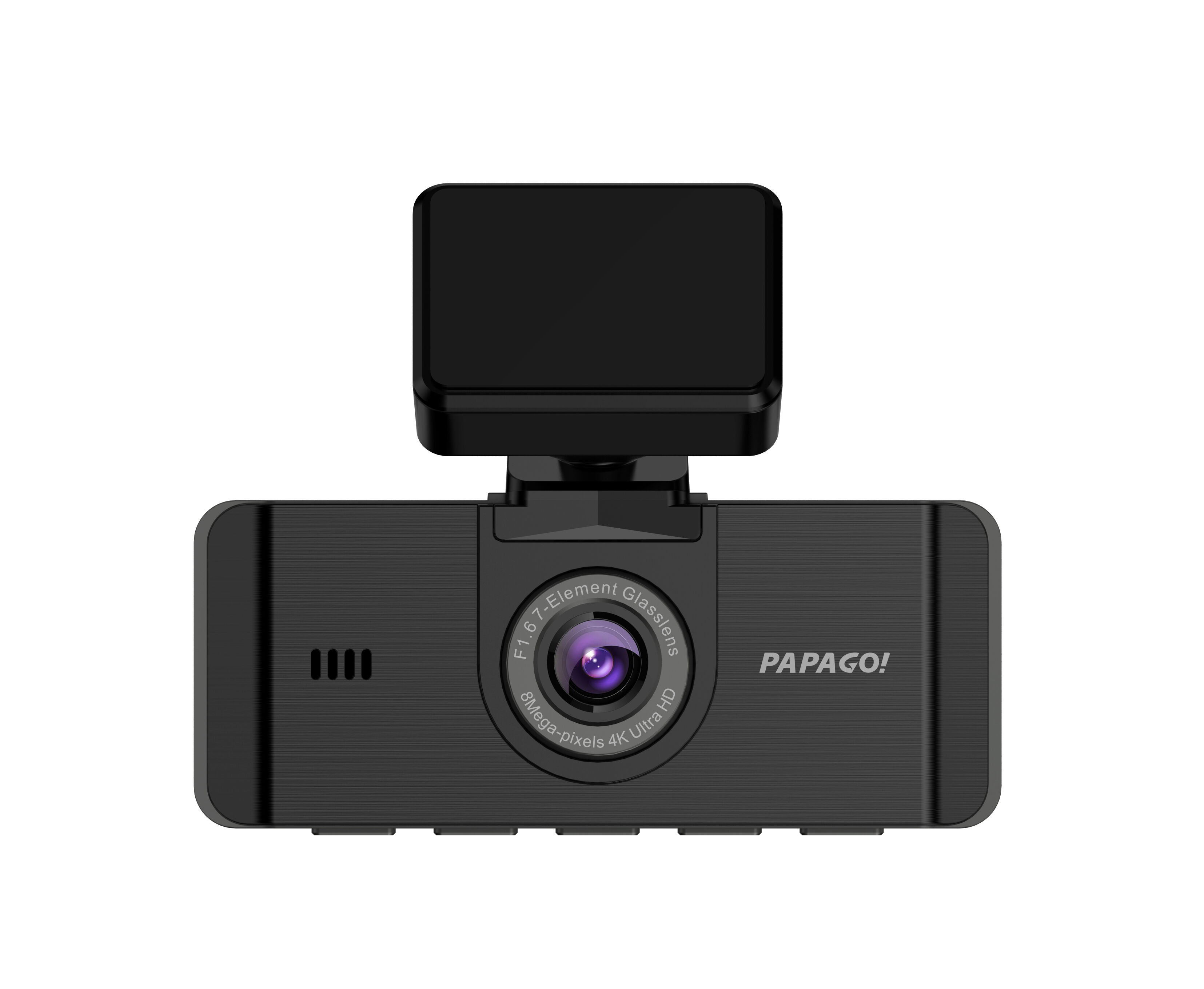 Wi-Fi 4K Car Dash Cam with 3.16'Inch Dual Channel Full HD Sony Hdr