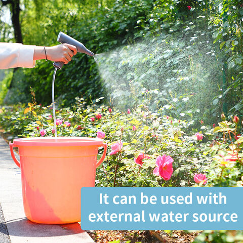 1L Battery electric sprayer with 2 Bar working pressure.Lithium battery type 18650 with USB charging line.