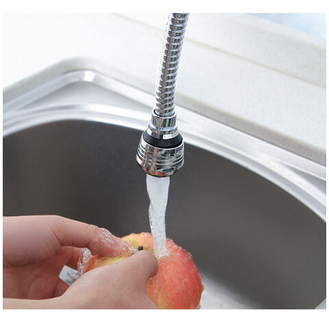 Tête de robinet de cuisine flexible - Tête de robinet à économie d'eau -  Tête de